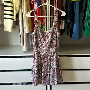 Lush Floral Wildflowers Mini Dress